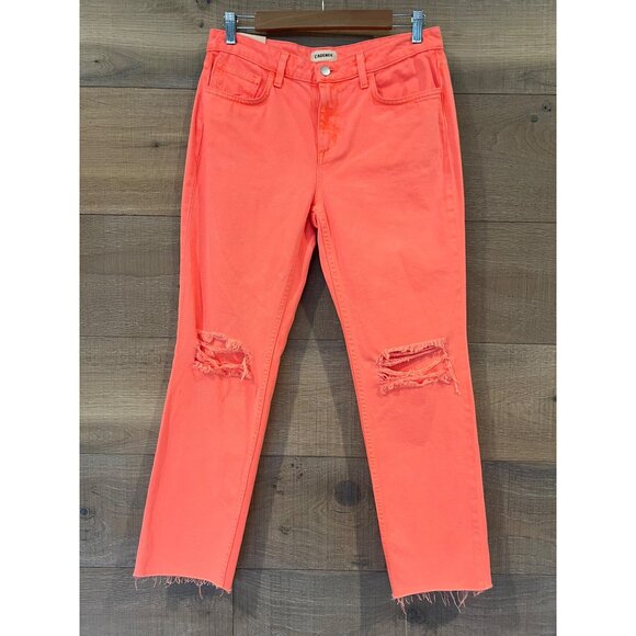 NEW L'AGENCE Milana Low-Rise Stovepipe Pants size 27 - Picture 3 of 9